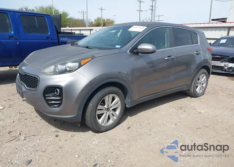 2017 Kia Sportage Lx from USA, damaged, VIN KNDPMCAC7H7274974